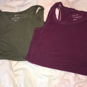 AE soft and sexy tank top bundle